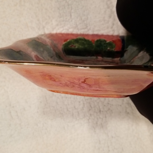 1930s Vintage Royal Winton Grimwades ByzantaWare Dish Arborine Kookaburras - Picture 17 of 17